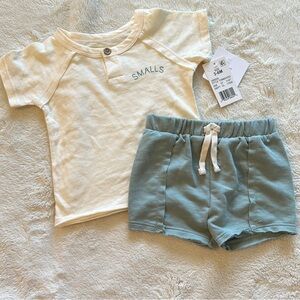 Grayson Mini baby short and tee set